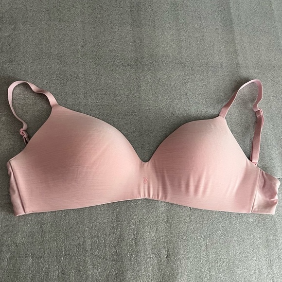 [34D]Victoria Secret Blush Pink Seamless Wireless Bra - Picture 2 of 5